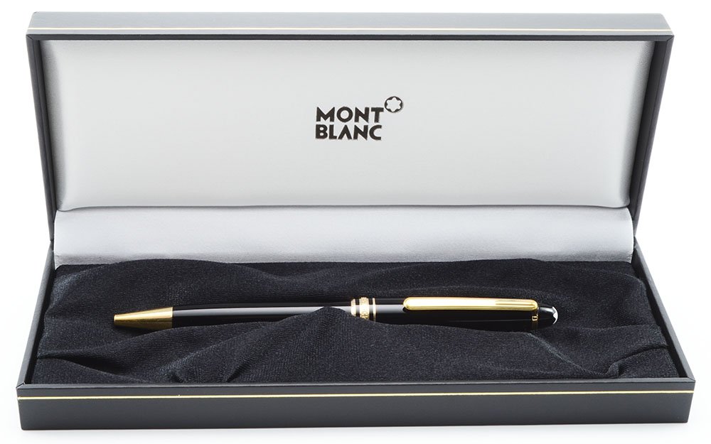 Montblanc Meisterstuck Classique Ballpoint Pen - Black, Gold